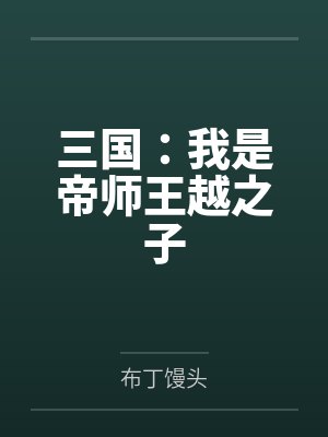 三国:我是帝师王越之子