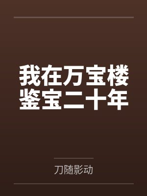 我在万宝楼鉴宝二十年