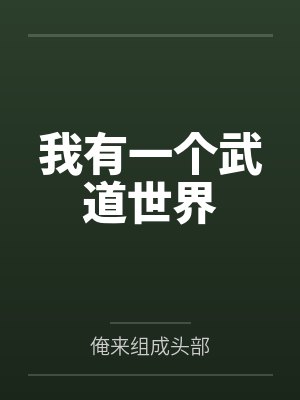 我有一个武道世界